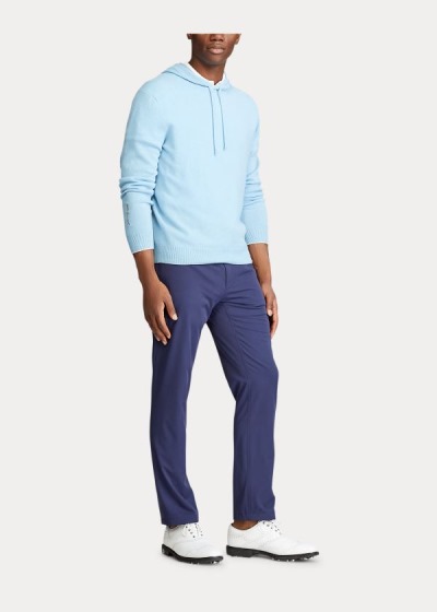 Sueter Ralph Lauren Hombre Azules Claro - Washable Cashmere - LVOHX9082